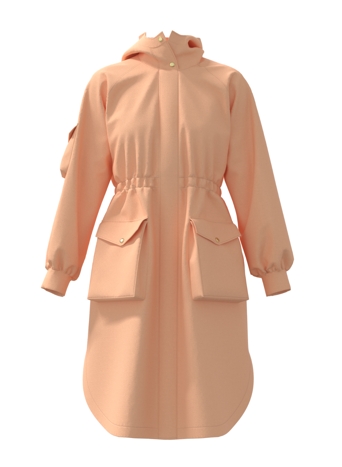 3D jacket fashion digital product creation