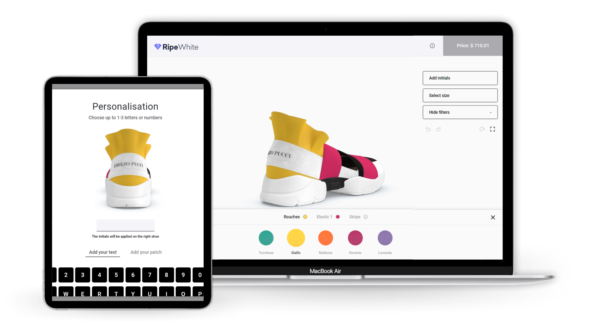 PlatformE RIPE White Product Configurator technology platform